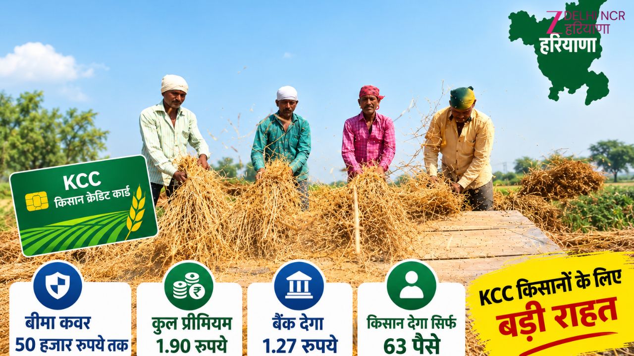 हरियाणा में अब KCC किसानों को मिलेगा 50 हजार तक का बीमा, प्रीमियम जानकर रह जाएंगे हैरान हरियाणा में अब KCC किसानों को मिलेगा 50 हजार तक का बीमा, प्रीमियम जानकर रह जाएंगे हैरान