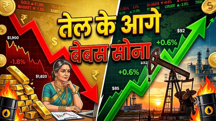 उबलते तेल के सामने लाचार पड़ा सोना, ₹33000 गिरकर भी संभलना मुश्किल, और कितना सस्ता होगा 10 ग्राम गोल्ड ?