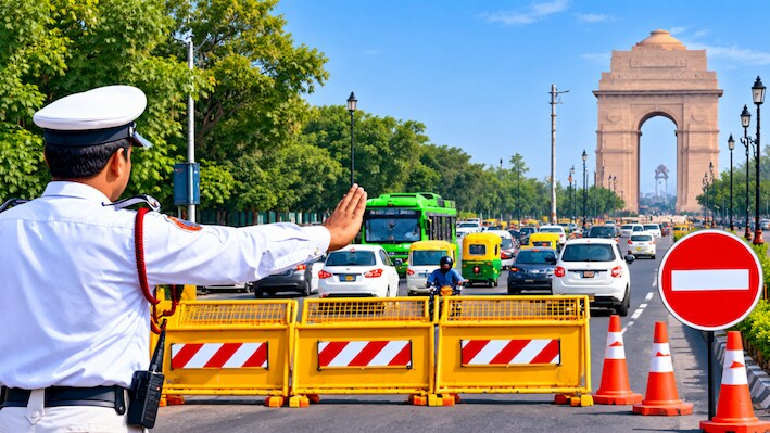 Delhi Traffic Advisory: 7 अक्टूबर को दिल्ली के ये रास्ते रहेंगे बंद, रूट रहेगा डायवर्ट; घर से निकलने से पहले देखें पूरी लिस्ट
