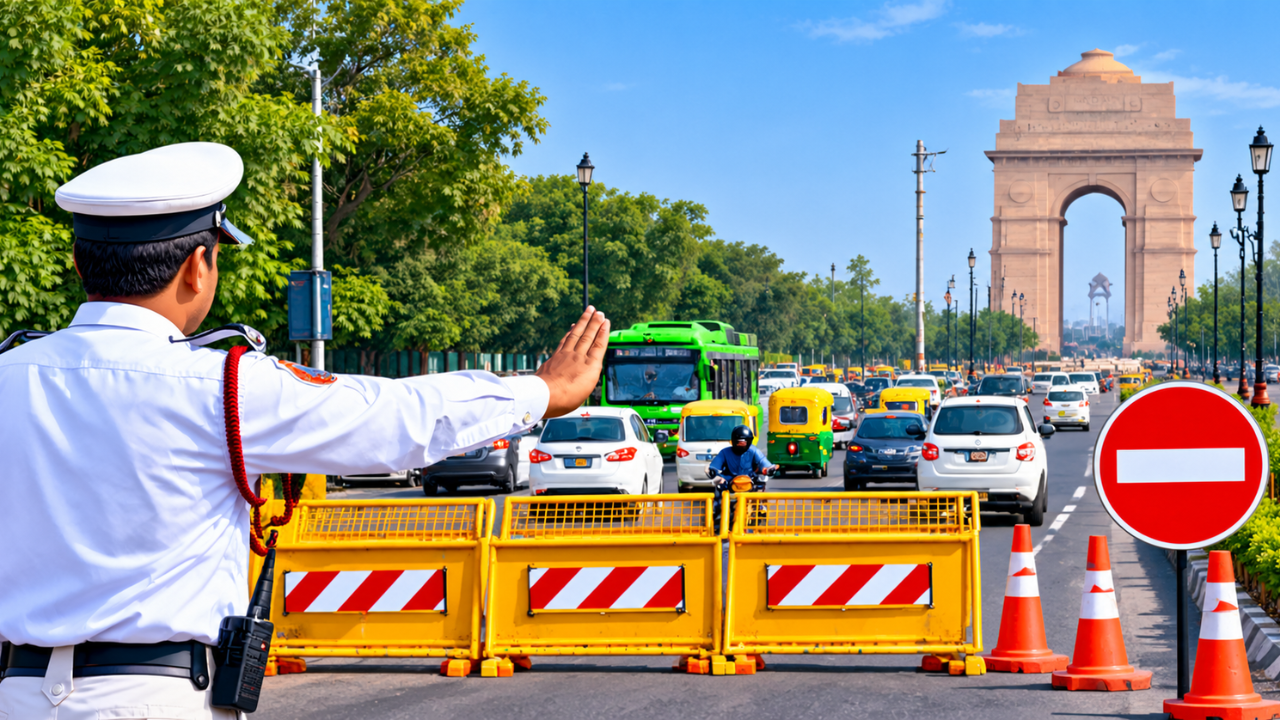 Delhi Traffic Advisory: 7 अक्टूबर को दिल्ली के ये रास्ते रहेंगे बंद, रूट रहेगा डायवर्ट; घर से निकलने से पहले देखें पूरी लिस्ट Delhi Traffic Advisory: 7 अक्टूबर को दिल्ली के ये रास्ते रहेंगे बंद, रूट रहेगा डायवर्ट; घर से निकलने से पहले देखें पूरी लिस्ट