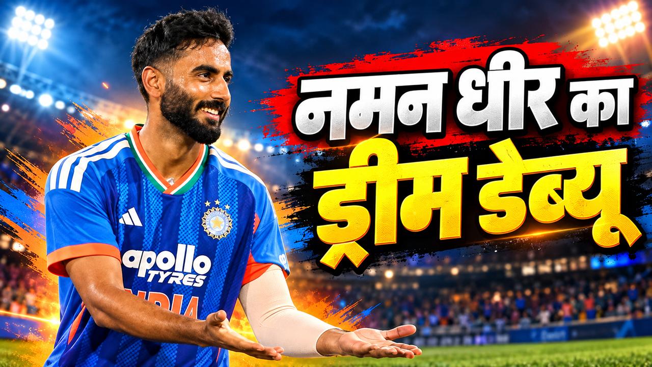 लखनऊ में फिरकी का जादू: डेब्यू में चमके नमन धीर, 3 विकेट लेकर कर ली प्रज्ञान ओझा और अक्षर पटेल के रिकॉर्ड की बराबरी लखनऊ में फिरकी का जादू: डेब्यू में चमके नमन धीर, 3 विकेट लेकर कर ली प्रज्ञान ओझा और अक्षर पटेल के रिकॉर्ड की बराबरी