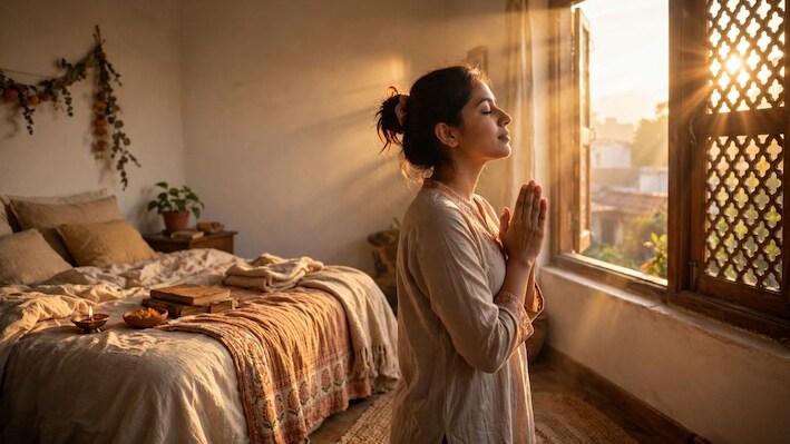 बेहद ताकतवर है 3 शब्‍द का ये मंत्र, सुबह जागते ही बोलें, बढ़ेगा कॉन्फिडेंस, पैसा और सफलता के मौके