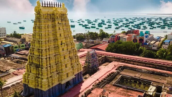 एक महीने में करोड़ों का चढ़ावा:  रामनाथस्वामी मंदिर में 332 ग्राम सोना, 3.9 किलो चांदी और विदेशी नोटों का दान