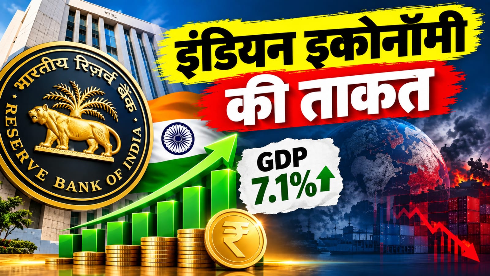 दुनिया में हाहाकार के बीच भारत में रिकॉर्ड ग्रोथ! RBI ने किया यह बड़ा ऐलान; निवेशकों की बल्ले-बल्ले दुनिया में हाहाकार के बीच भारत में रिकॉर्ड ग्रोथ! RBI ने किया यह बड़ा ऐलान; निवेशकों की बल्ले-बल्ले