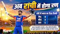 धोनी के शहर में खेलेगी टीम इंडिया: रांची में कैसा है भारत का रिकॉर्ड? यहां सिर्फ 3 खिलाड़ी को खेलने का अनुभव