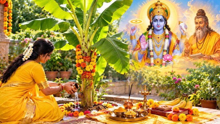 गुरुवार को केले के पौधे में चढ़ाएं ये 1 चीज, दूर होगी कंगाली और चमकेगी किस्मत