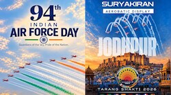 सूर्यकिरण के 9 हॉक जेट से तेजस और सुखोई-30 तक, Air Force Day पर हवाई करतबों से रोमांचित होगा आसमान