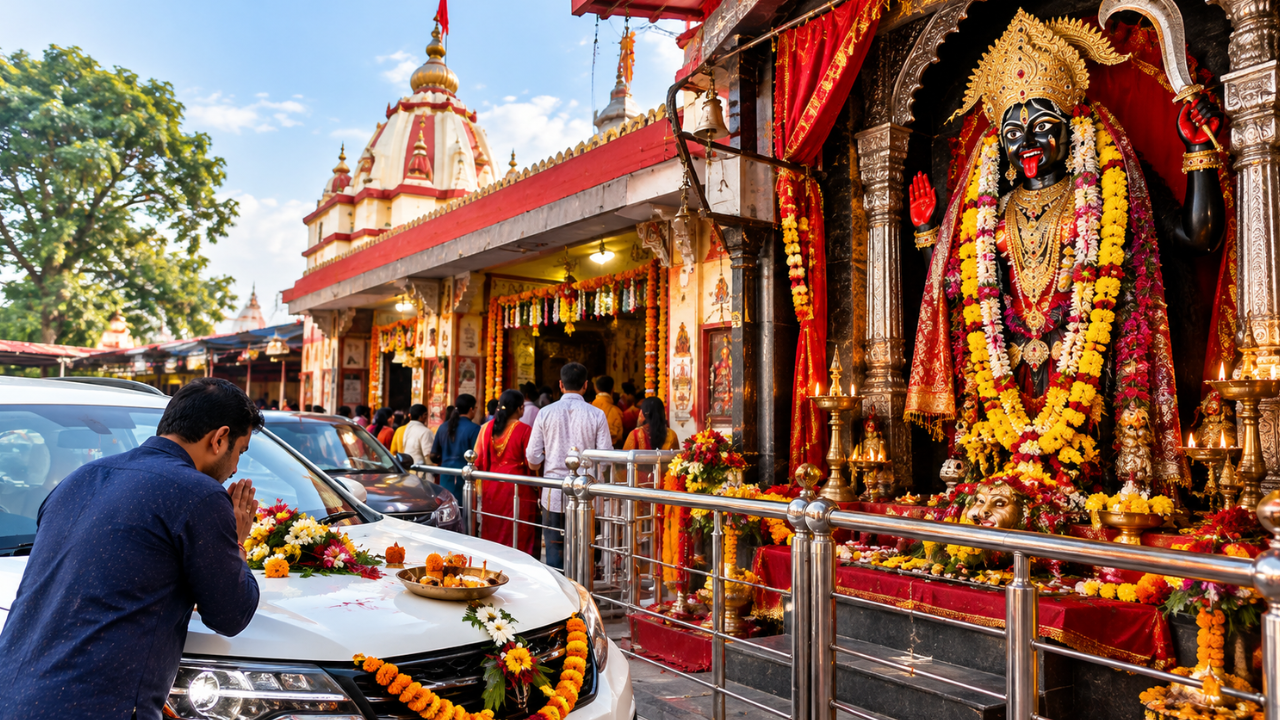 गाड़ी खरीदते ही लोग क्यों भागते हैं इस मंदिर? पलामू के 61 साल पुराने धाम में विराजमान हैं 'मां कालरात्रि', टल जाता है हर हादसा! गाड़ी खरीदते ही लोग क्यों भागते हैं इस मंदिर? पलामू के 61 साल पुराने धाम में विराजमान हैं 'मां कालरात्रि', टल जाता है हर हादसा!