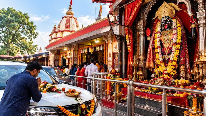 गाड़ी खरीदते ही लोग क्यों भागते हैं इस मंदिर? पलामू के 61 साल पुराने धाम में विराजमान हैं 'मां कालरात्रि', टल जाता है हर हादसा!
