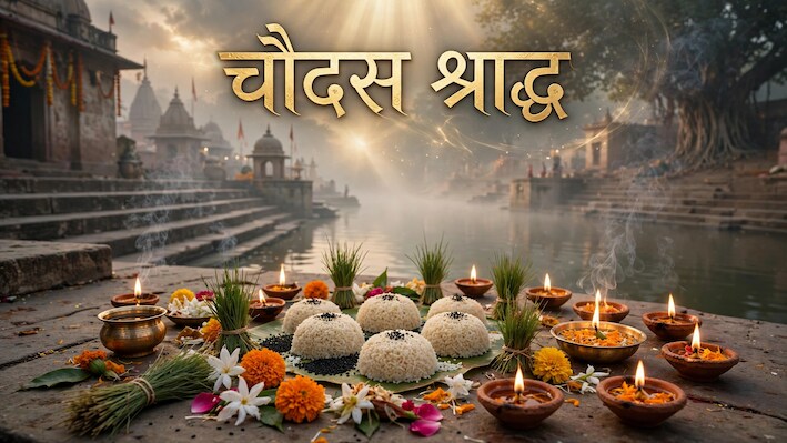 Chaturdashi Shradh 2026: किन पितरों की शांति के लिए किया जाता है चौदश का श्राद्ध, जानें कुतूप-रौहिण मुहूर्त और तर्पण की विधि