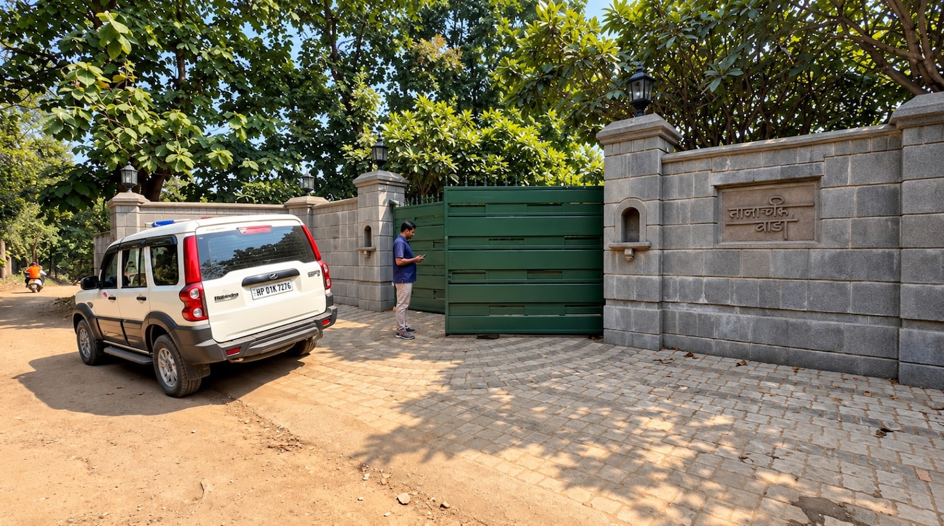 Nana Patekar 27-acre Pune farmhouse Inside photos