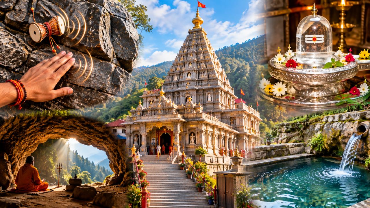 त्रिशूल मारते ही फूट पड़ी थी पानी की धार... सोलन का वो 'जटोली मंदिर', जहां पत्थरों से आती है डमरू की आवाज त्रिशूल मारते ही फूट पड़ी थी पानी की धार... सोलन का वो 'जटोली मंदिर', जहां पत्थरों से आती है डमरू की आवाज