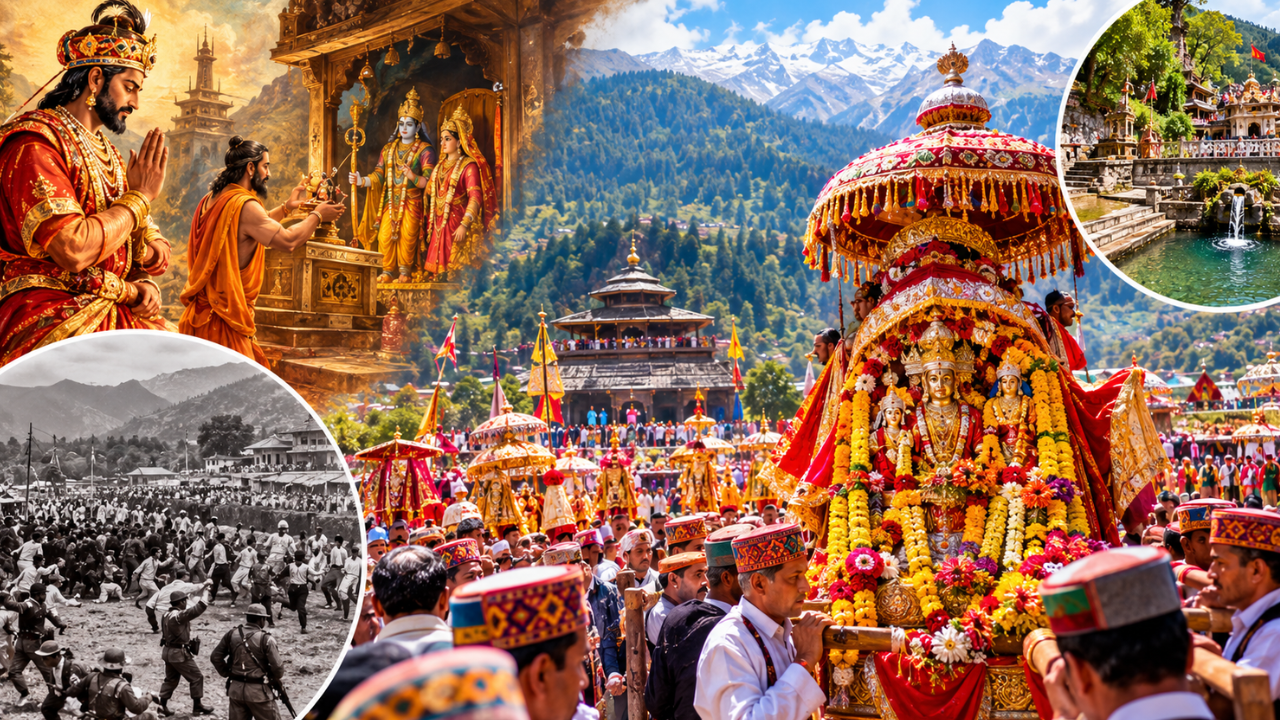 जहां नहीं जलता रावण... जानिए अयोध्या की मूर्ति से कैसे शुरू हुआ विश्व प्रसिद्ध 'कुल्लू दशहरा'? जहां नहीं जलता रावण... जानिए अयोध्या की मूर्ति से कैसे शुरू हुआ विश्व प्रसिद्ध 'कुल्लू दशहरा'?