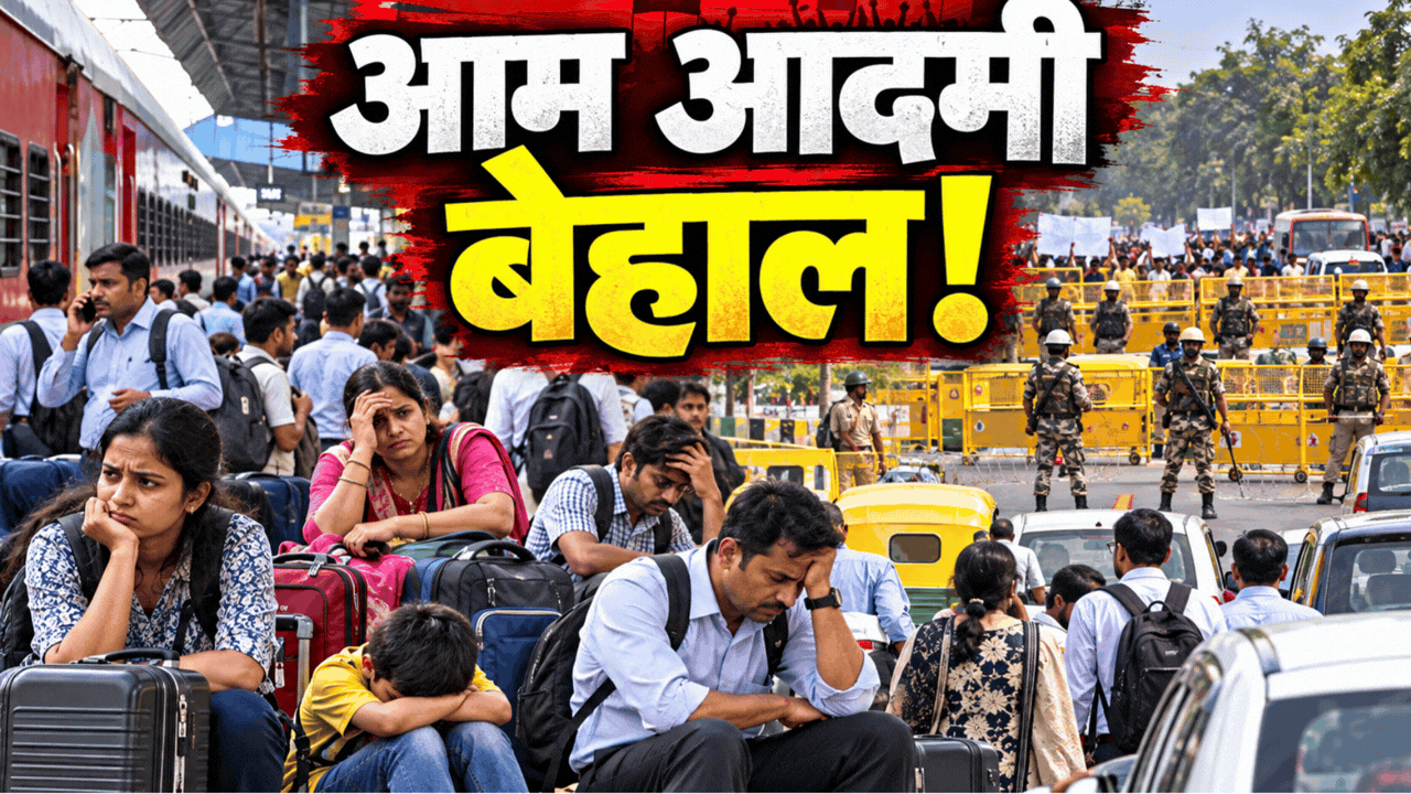 'ट्रेन डायवर्ट हो गई, अब बच्चों को लेकर मैं कहां जाऊं'...CJP के प्रदर्शन ने बढ़ाई लोगों की मुश्किलें 'ट्रेन डायवर्ट हो गई, अब बच्चों को लेकर मैं कहां जाऊं'...CJP के प्रदर्शन ने बढ़ाई लोगों की मुश्किलें