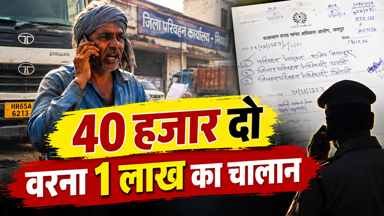 विवादों में घिरे परिवहन निरीक्षक मुकुल गिदवानी: कभी रिश्वत के वीडियो तो कभी फर्जी चालान से मचा बवाल विवादों में घिरे परिवहन निरीक्षक मुकुल गिदवानी: कभी रिश्वत के वीडियो तो कभी फर्जी चालान से मचा बवाल