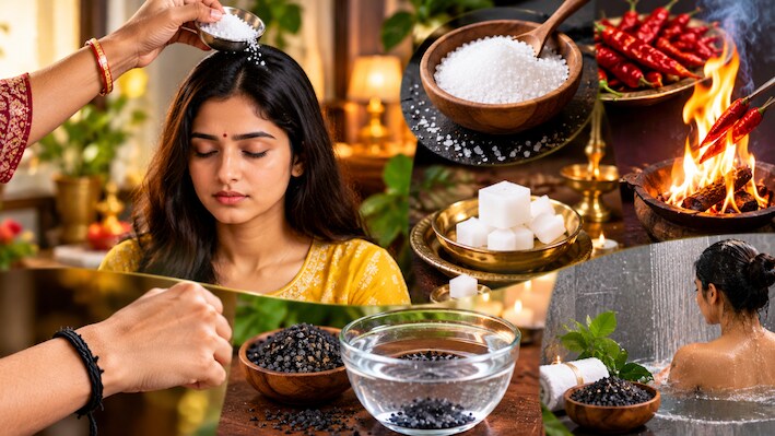 नमक, मिर्च और कपूर से कैसे उतारें बुरी नजर? जानिए असरदार तरीके