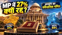 तमिलनाडु में 69% आरक्षण मंजूर, तो MP में 27% OBC कोटा क्यों हुआ रद्द? समझिए 9वीं अनुसूची और 50% सीमा का संवैधानिक गणित