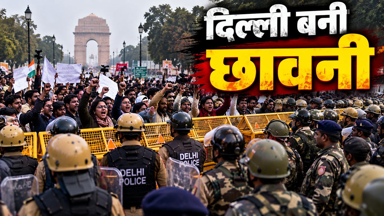 सादी वर्दी में आए दिल्ली पुलिस के 50 जवान, गुरुग्राम से हिरासत में लिए गए यूट्यूबर ध्रुव राठी सादी वर्दी में आए दिल्ली पुलिस के 50 जवान, गुरुग्राम से हिरासत में लिए गए यूट्यूबर ध्रुव राठी