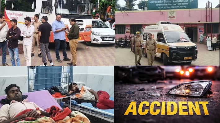 देवबंद में भीषण सड़क हादसा: माता शाकंभरी देवी की जोत लेकर जा रहे 4 श्रद्धालुओं की मौत, 8 घायल