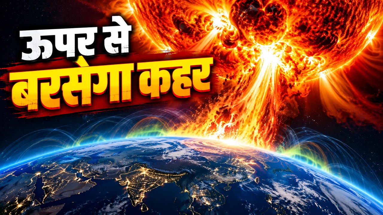 अंतरिक्ष से आ रही सौर आंधी, आसमान में दिखेगी रंगीन रोशनी; सैटेलाइट-रेडियो कम्युनिकेशन पर मंडराया संकट अंतरिक्ष से आ रही सौर आंधी, आसमान में दिखेगी रंगीन रोशनी; सैटेलाइट-रेडियो कम्युनिकेशन पर मंडराया संकट