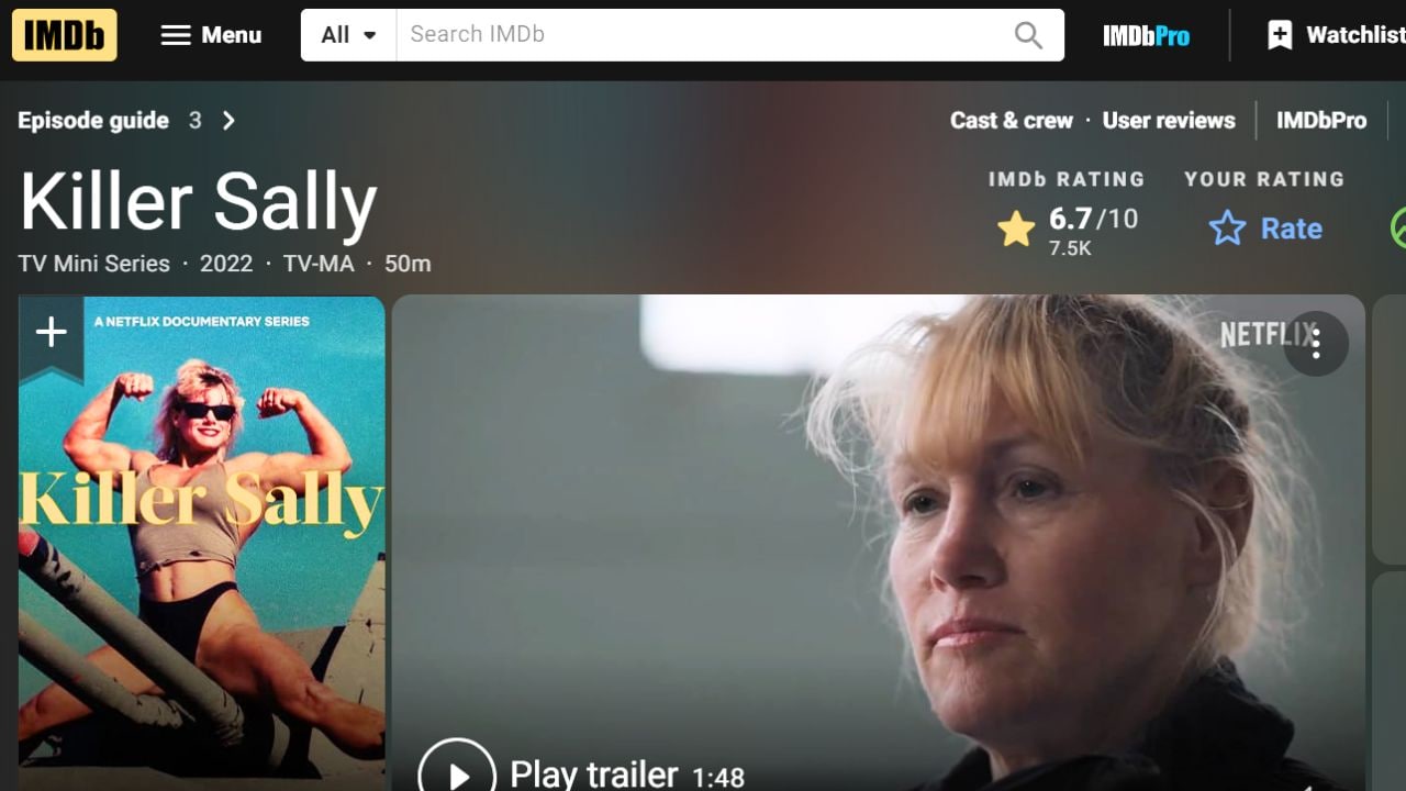 Killer Sally Netflix Crime Series