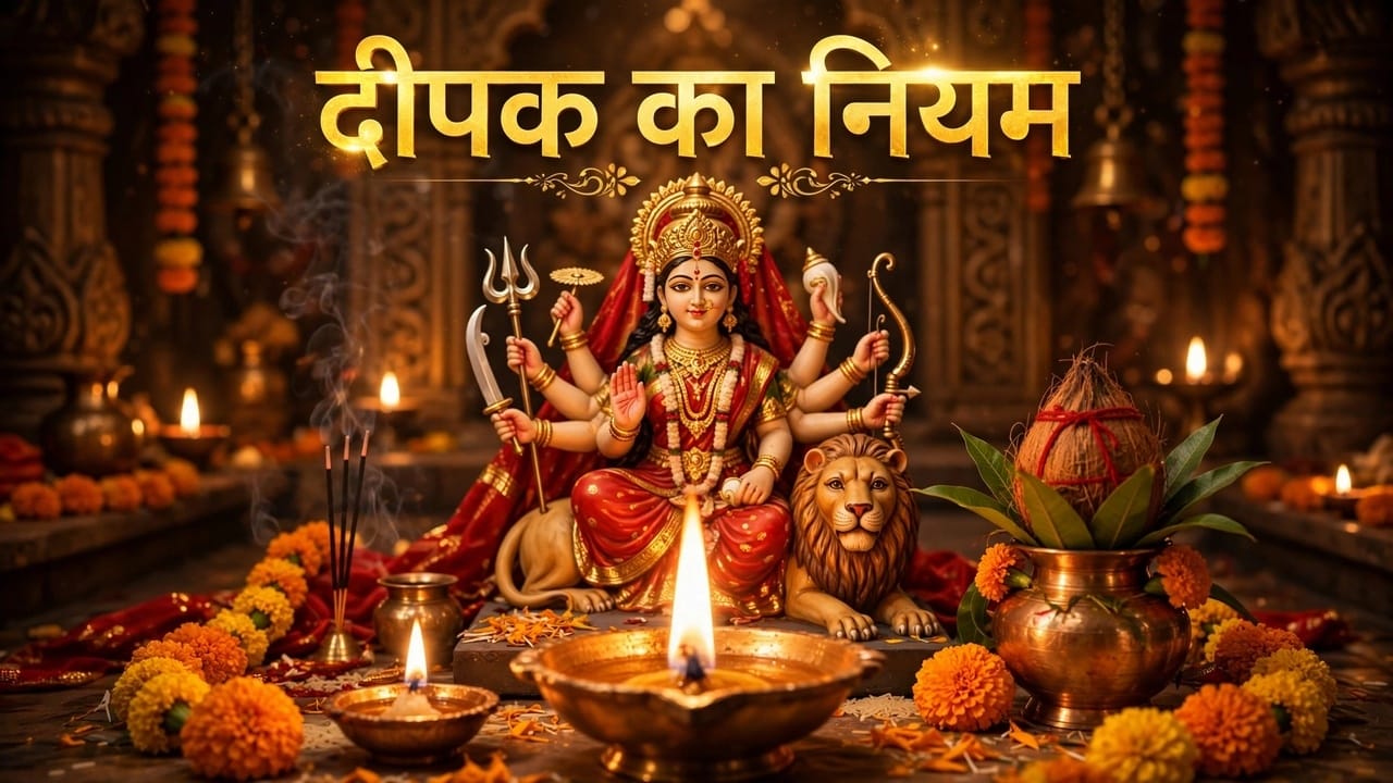Navratri 2026: नवरात्र की पूजा में घी या तेल से दीपक जलाएं? मातारानी के सामने दीपक रखने का सही नियम क्या है? Navratri 2026: नवरात्र की पूजा में घी या तेल से दीपक जलाएं? मातारानी के सामने दीपक रखने का सही नियम क्या है?