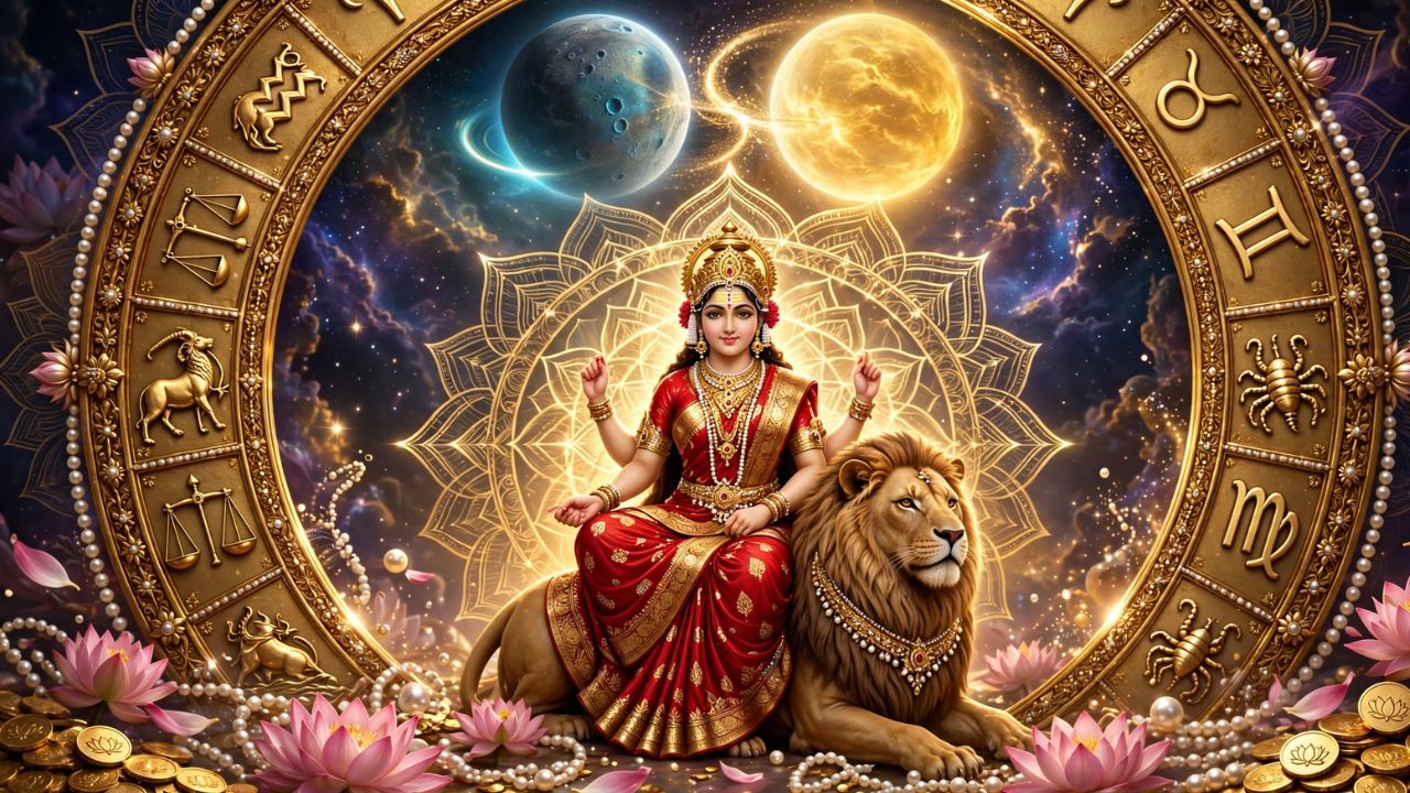 धन-सुंदरता देने वाले महाशुभ कलात्मक राजयोग में नवरात्र की शुरुआत, 4 राशि वालों को बढ़ेगी समृद्धि-खूबसूरती! धन-सुंदरता देने वाले महाशुभ कलात्मक राजयोग में नवरात्र की शुरुआत, 4 राशि वालों को बढ़ेगी समृद्धि-खूबसूरती!