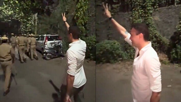 पुलिस वैन से बाहर आते ही इमरान खान ने कहा 'जय हिंद', हिरासत से रिहाई के बाद का Video आया सामने