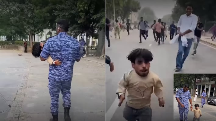 न लाठी चली, न कॉलर पकड़ा: दिल्ली पुलिस ने 'गोदी' में उठाकर गाड़ी में बैठाया; जंतर-मंतर पर दिखा सबसे मजेदार डिटेंशन