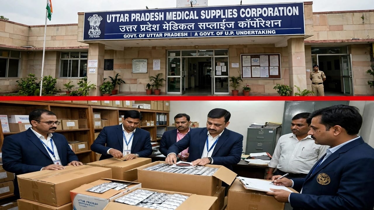 यूपी मेडिकल सप्लाई कॉरपोरेशन में गिरी गाज: अनियमितताओं के बीच तीन GM की सेवा समाप्त, वरिष्ठ सलाहकार का तबादला यूपी मेडिकल सप्लाई कॉरपोरेशन में गिरी गाज: अनियमितताओं के बीच तीन GM की सेवा समाप्त, वरिष्ठ सलाहकार का तबादला