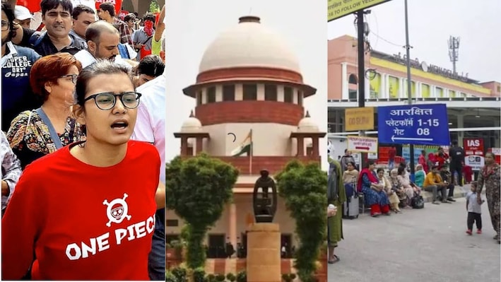 दिल्ली प्रोटेस्ट: बैरिकेड्स, मेट्रो-रेल बंदोबस्त पर कोर्ट सख्त, मंगलवार तक जवाब देने का 'सुप्रीम' आदेश