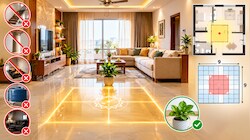टेढ़े-मेढ़े फ्लैट में कैसे पहचानें घर का ब्रह्मस्थान? जानिए सही तरीका और वास्तु टिप्स