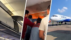 दिल्ली-चेन्नई इंडिगो फ्लाइट में फटा पावर बैंक: केबिन में भड़की आग, हैदराबाद में करानी पड़ी इमरजेंसी लैंडिंग