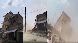 भागलपुर में टूटा बांध: देखते ही देखते गंगा नदी में समाए कई घर, उजड़ गए कई परिवार