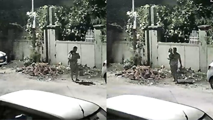 'तीसरी आंख सब देख रही है': सड़क पर कूड़ा फेंककर भाग रहा था शख्स; तभी लाउडस्पीकर पर हुई बेइज्जती