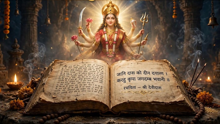 नवरात्र में रोज पढ़ते हैं दुर्गा चालीसा, पर कभी गौर किया आखिरी दोहे पर? यहीं दर्ज है रचयिता का नाम!