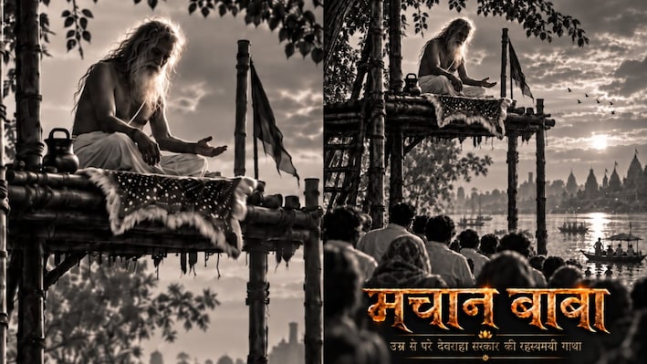 500 साल की उम्र का दावा, जॉर्ज पंचम से इंदिरा-राजीव गांधी तक कनेक्शन! अब देवराहा बाबा पर बनेगी फिल्म 'मचान बाबा'