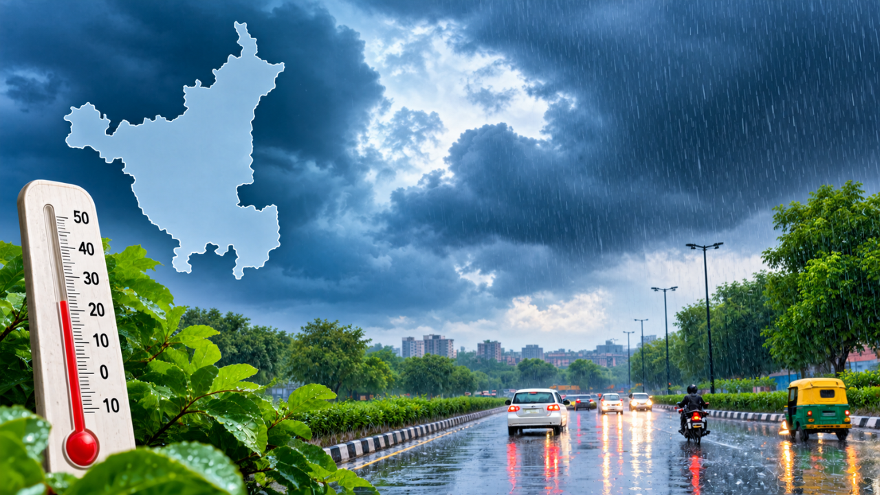 Haryana Weather: इतने दिन तक हरियाणा में बरसेंगे बादल, गिरेगा पारा; IMD ने जारी किया नया अपेडट Haryana Weather: इतने दिन तक हरियाणा में बरसेंगे बादल, गिरेगा पारा; IMD ने जारी किया नया अपेडट