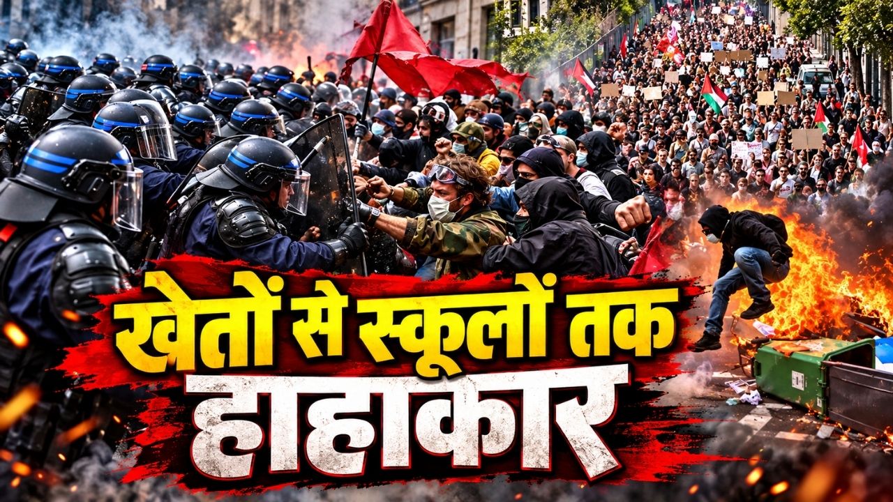 इन 5 वजहों से सुलग रहा फ्रांस, लोगों का गुस्सा शांत करने में फेल हो रहे मैक्रों! इन 5 वजहों से सुलग रहा फ्रांस, लोगों का गुस्सा शांत करने में फेल हो रहे मैक्रों!
