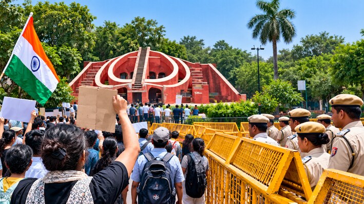 एक था जंतर-मंतर! आंदोलनों की धड़कन थी जो जगह.. वो अब प्रदर्शनकारियों के लिए बंद