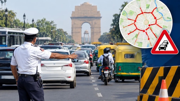 दिल्लीवासियों ध्यान दें: आज इन 20 से ज्यादा रास्तों पर प्रभावित हो सकता है ट्रैफिक, यहां देखें एडवाइजरी