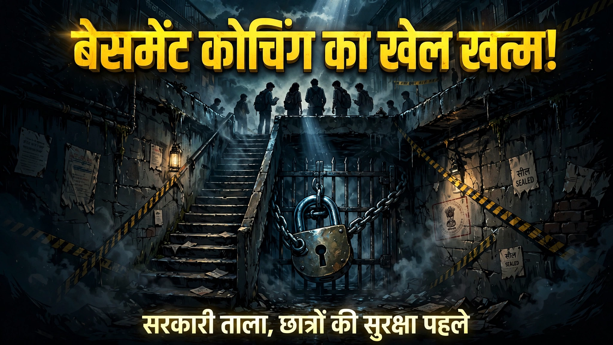 यूपी में कोचिंग सेंटरों पर शिकंजा: बिना रजिस्ट्रेशन या बेसमेंट में क्लास चलाई तो लगेगा 1 लाख तक का जुर्माना, होगी सख्त कार्रवाई यूपी में कोचिंग सेंटरों पर शिकंजा: बिना रजिस्ट्रेशन या बेसमेंट में क्लास चलाई तो लगेगा 1 लाख तक का जुर्माना, होगी सख्त कार्रवाई