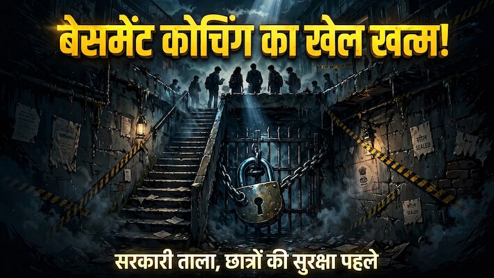 यूपी में कोचिंग सेंटरों पर शिकंजा: बिना रजिस्ट्रेशन या बेसमेंट में क्लास चलाई तो लगेगा 1 लाख तक का जुर्माना, होगी सख्त कार्रवाई