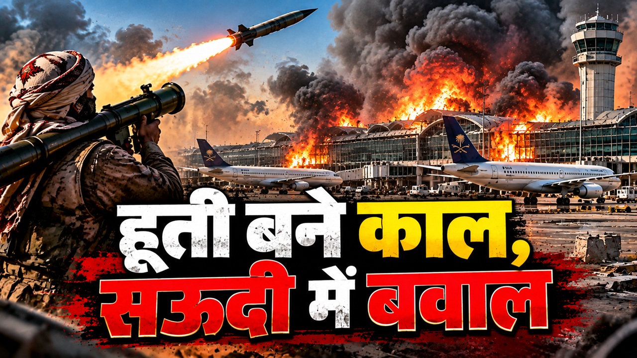 मौत की बौछार, सऊदी में हाहाकार: क्यों मोहम्मद बिन सलमान के एयरपोर्ट्स को तबाह कर रहे हूती विद्रोही? मौत की बौछार, सऊदी में हाहाकार: क्यों मोहम्मद बिन सलमान के एयरपोर्ट्स को तबाह कर रहे हूती विद्रोही?