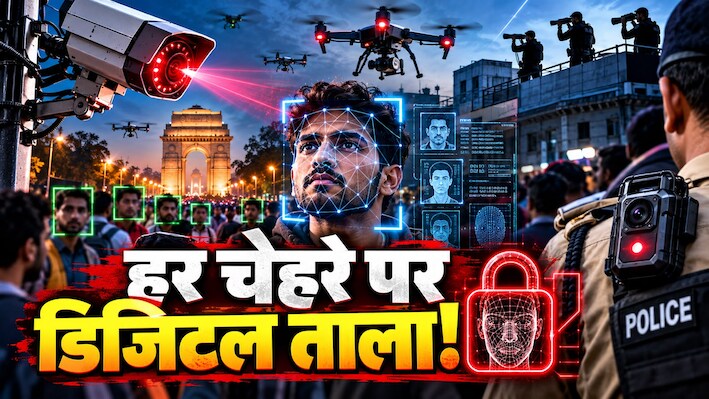 सांसों पर पहरा, चेहरे पर कैमरा... चेहरा देखते ही खुल जाएगी पूरी कुंडली! ड्रोन, रूफटॉप स्पॉटर्स और AI कैमरों के पहरे में कैसे घिरी दिल्ली?
