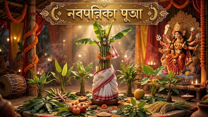 कब है शारदीय नवरात्र की नवपत्रिका पूजा? क्या है नौ पौधों के पत्तों का अनुष्ठान, पूजा विधि और शुभ मुहूर्त