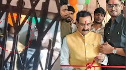 लिफ्ट में फंसे पूर्व गृहमंत्री नरोत्तम मिश्रा, स्पोकन इंग्लिश सेंटर का उद्घाटन करने पहुंचे थे, मचा हड़कंप