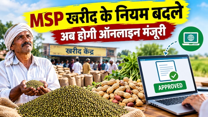 किसान ध्यान दें: 1 नवंबर से मूंग और मूंगफली की MSP खरीद शुरू, अब घर बैठे ट्रैक होगी आपकी पेमेंट