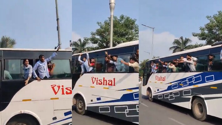 Delhi के कनॉट प्लेस में CEC के खिलाफ NSUI का प्रदर्शन, हिरासत में NSUI कार्यकर्ता