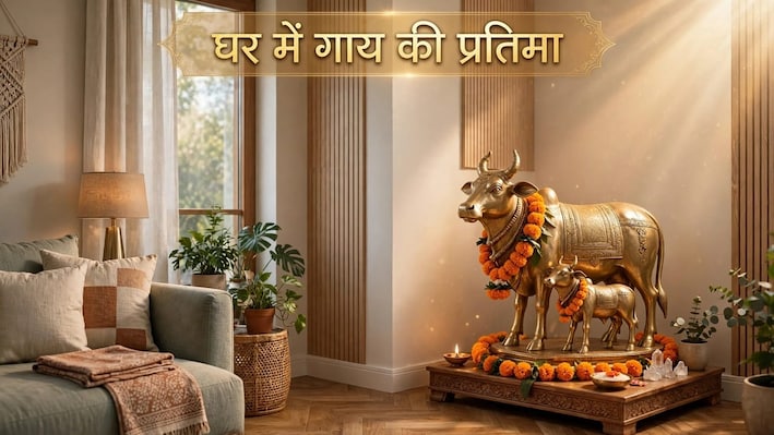 Vastu Tips: सुख-समृद्धि के लिए आपने भी घर में रखी है गाय की प्रतिमा, क्या है इससे जुड़े सही वास्तु नियम? जानें